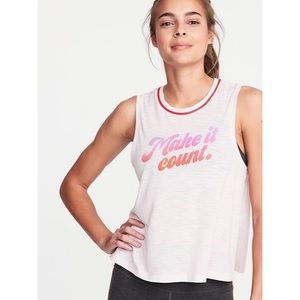 Old navy Make It Count Athletic Tank Top